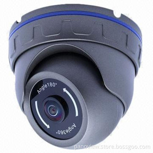 360° Panoramic Analog Camera with Ability to Monitor and Record Spaces